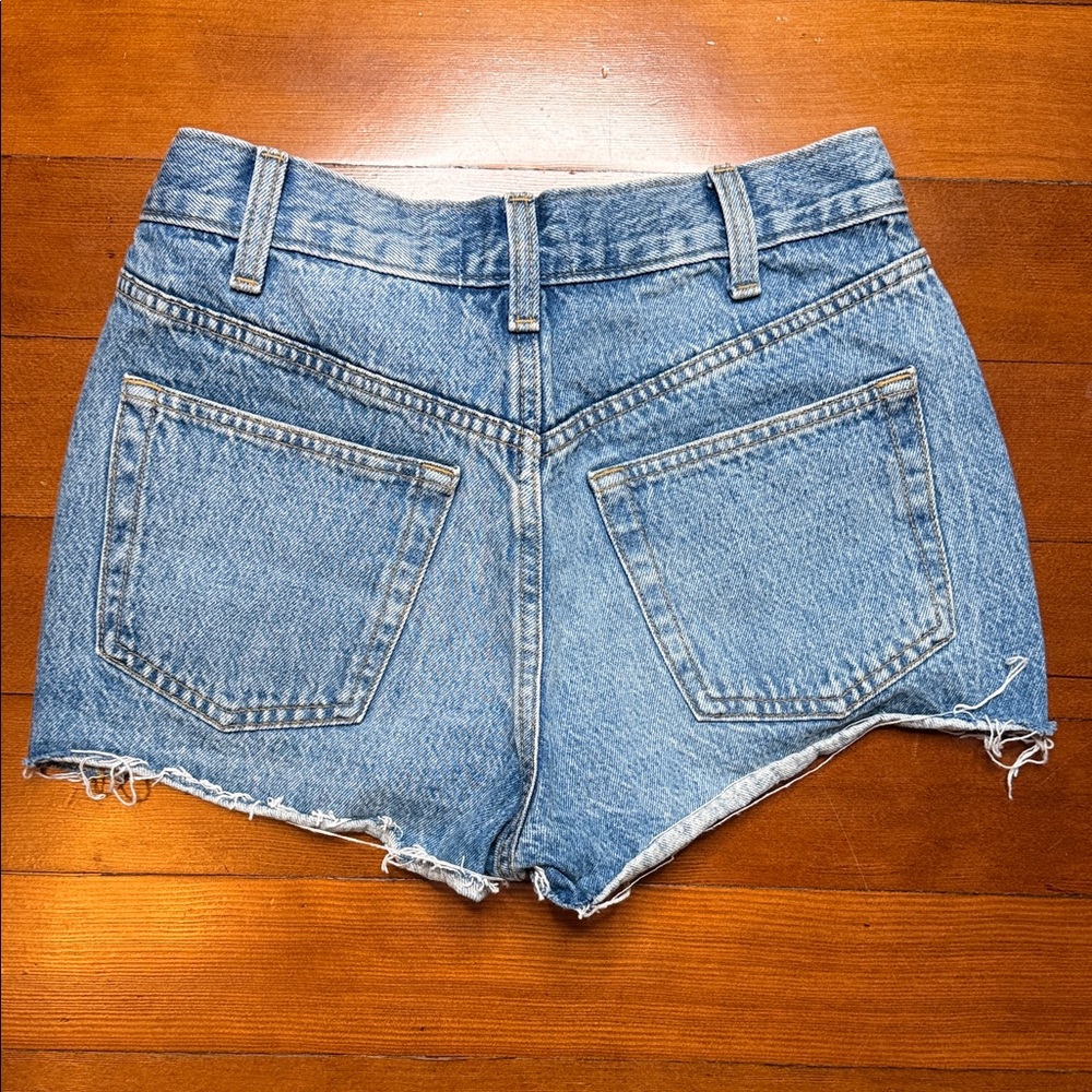 Universal Thread Blue Distressed Jean Shorts - image 3